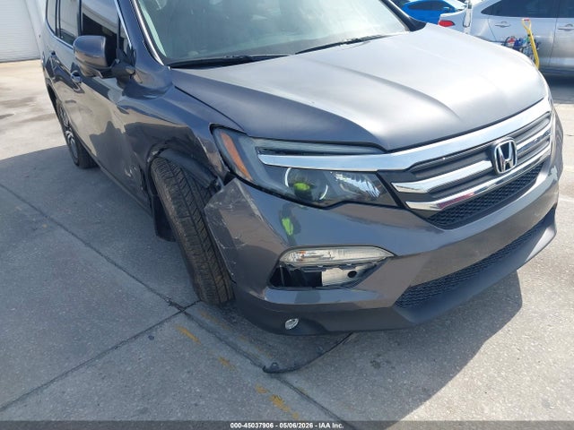 2016 Honda Pilot Ex-l მანქანა იყიდება აუქციონზე, vin: 5FNYF6H57GB127022, აუქციონის ნომერი: 45037906