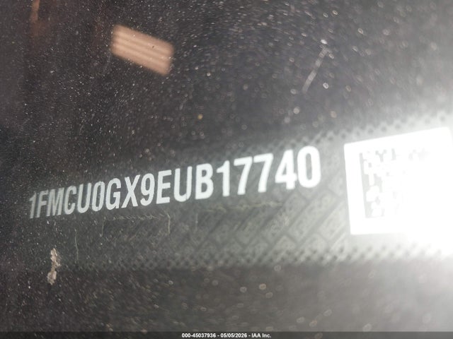 45037936 :رقم المزاد ، 1FMCU0GX9EUB17740 vin ، 2014 Ford Escape Se مزاد بيع