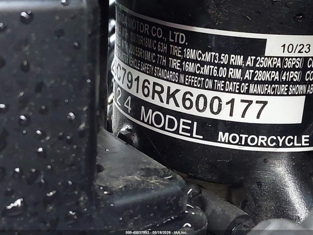 JH2SC7916RK600177 Honda Gl1800 B