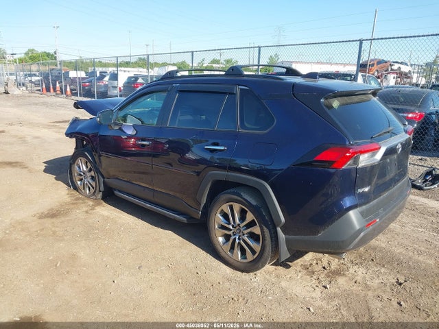2019 Toyota Rav4 Limited მანქანა იყიდება აუქციონზე, vin: JTMN1RFV5KD510172, აუქციონის ნომერი: 45038052