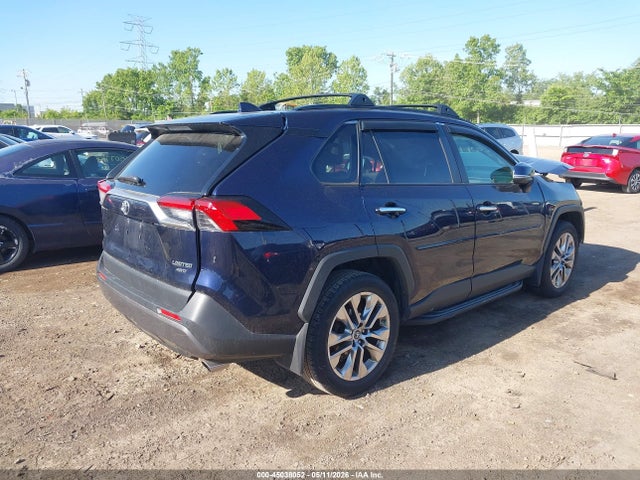 2019 Toyota Rav4 Limited მანქანა იყიდება აუქციონზე, vin: JTMN1RFV5KD510172, აუქციონის ნომერი: 45038052