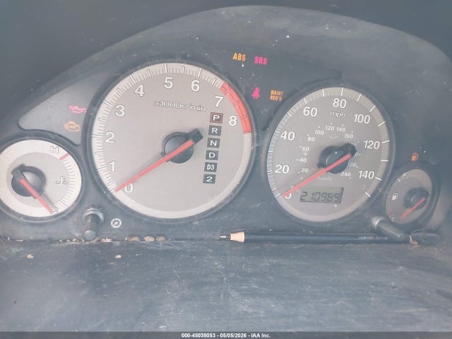 2001 Honda Civic Ex მანქანა იყიდება აუქციონზე, vin: 1HGEM22951L050458, აუქციონის ნომერი: 45038053