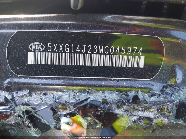 Продажа на аукционе авто 2021 Kia K5 Lxs, vin: 5XXG14J23MG045974, номер лота: 45038066