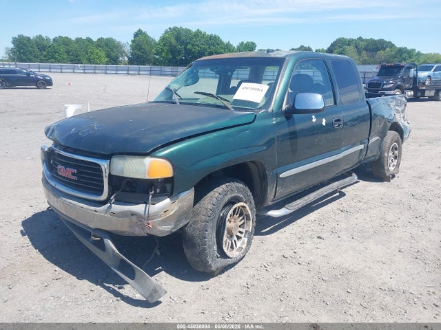 2002 Gmc Sierra 1500 Sle მანქანა იყიდება აუქციონზე, vin: 1GTEK19TX2E291325, აუქციონის ნომერი: 45038084