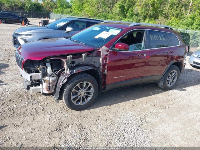 2019 Jeep Cherokee Latitude Plus 4x4 მანქანა იყიდება აუქციონზე, vin: 1C4PJMLX2KD446383, აუქციონის ნომერი: 45038136