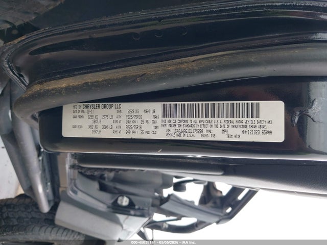 Aukcja sprzedaży 2012 Jeep Wrangler Sport, vin: 1C4AJWAG1CL175280, numer aukcji: 45038141
