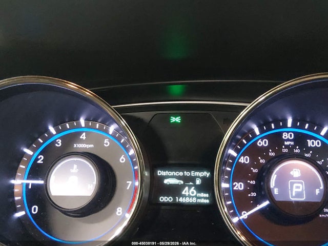 2012 Hyundai Sonata Gls მანქანა იყიდება აუქციონზე, vin: 5NPEB4AC6CH327901, აუქციონის ნომერი: 45038191