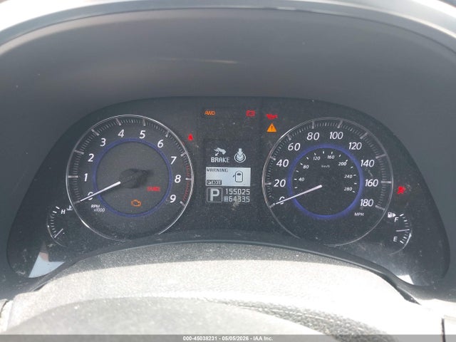 45038231 :رقم المزاد ، JN8AS1MW6CM152515 vin ، 2012 Infiniti Fx35 مزاد بيع