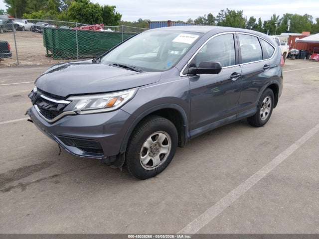 2015 Honda Cr-v Lx მანქანა იყიდება აუქციონზე, vin: 3CZRM3H33FG712397, აუქციონის ნომერი: 45038260