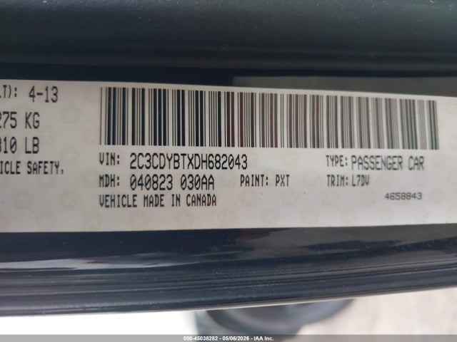 Продаж на аукціоні авто 2013 Dodge Challenger R/t, vin: 2C3CDYBTXDH682043, номер лоту: 45038282