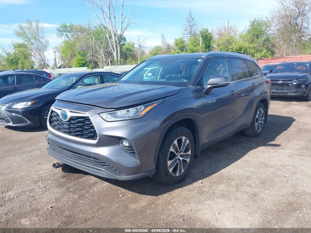45038360 :رقم المزاد ، 5TDHBRCH8LS501805 vin ، 2020 Toyota Highlander Hybrid Xle مزاد بيع