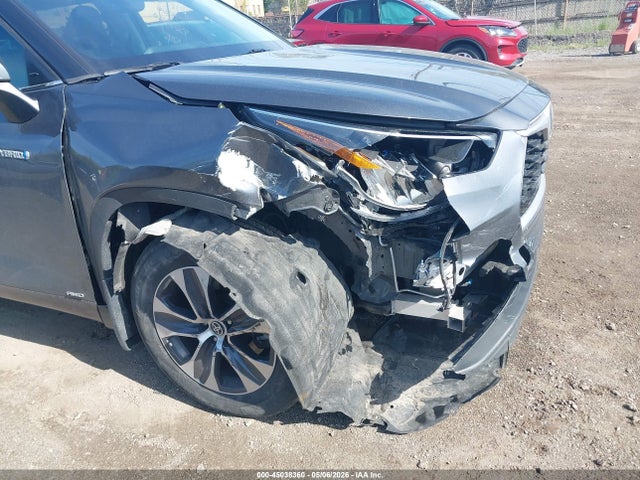 45038360 :رقم المزاد ، 5TDHBRCH8LS501805 vin ، 2020 Toyota Highlander Hybrid Xle مزاد بيع