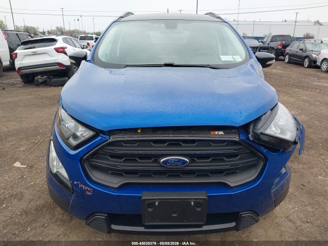45038376 :رقم المزاد ، MAJ6S3JL2MC404698 vin ، 2021 Ford Ecosport Ses مزاد بيع