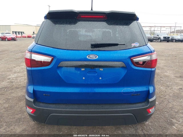 45038376 :رقم المزاد ، MAJ6S3JL2MC404698 vin ، 2021 Ford Ecosport Ses مزاد بيع