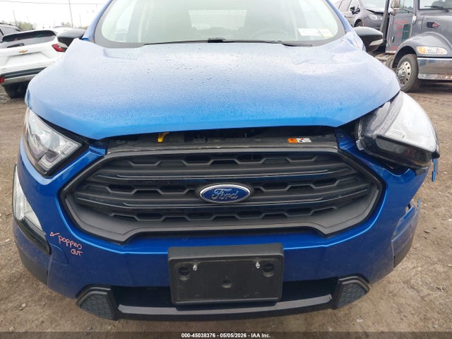 45038376 :رقم المزاد ، MAJ6S3JL2MC404698 vin ، 2021 Ford Ecosport Ses مزاد بيع