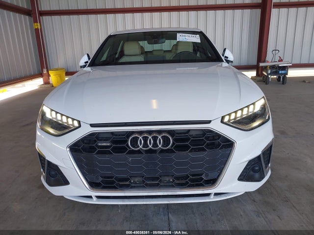 2024 Audi A4 Premium 45 Tfsi S Line Quattro S Tronic მანქანა იყიდება აუქციონზე, vin: WAUDAAF40RN010314, აუქციონის ნომერი: 45038381