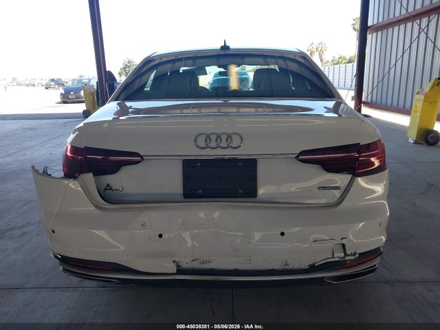 2024 Audi A4 Premium 45 Tfsi S Line Quattro S Tronic მანქანა იყიდება აუქციონზე, vin: WAUDAAF40RN010314, აუქციონის ნომერი: 45038381