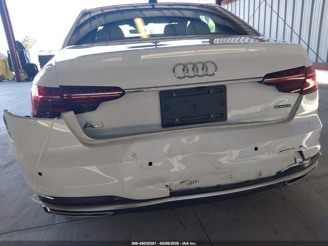 2024 Audi A4 Premium 45 Tfsi S Line Quattro S Tronic მანქანა იყიდება აუქციონზე, vin: WAUDAAF40RN010314, აუქციონის ნომერი: 45038381