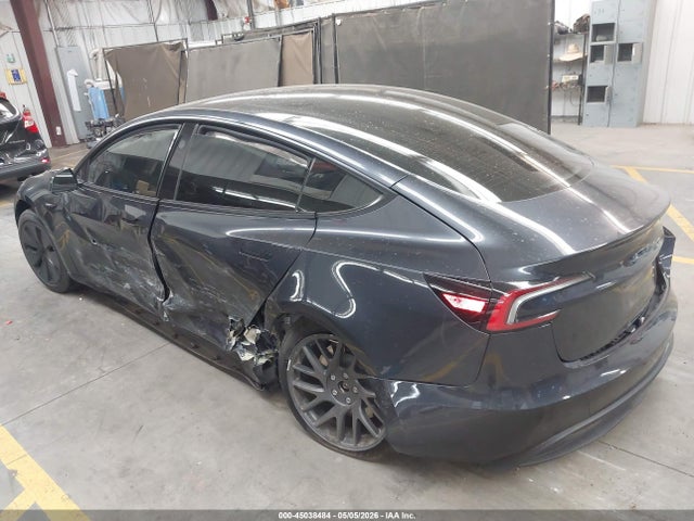 2025 Tesla Model 3 მანქანა იყიდება აუქციონზე, vin: 5YJ3E1EA6SF885198, აუქციონის ნომერი: 45038484