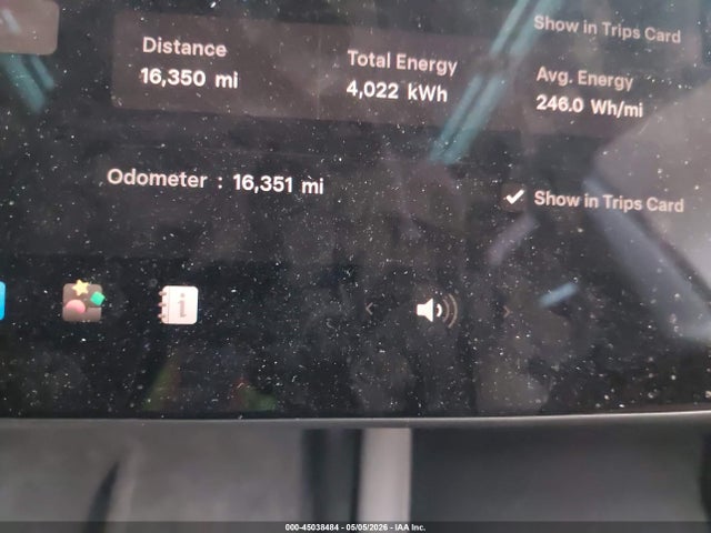 2025 Tesla Model 3 მანქანა იყიდება აუქციონზე, vin: 5YJ3E1EA6SF885198, აუქციონის ნომერი: 45038484