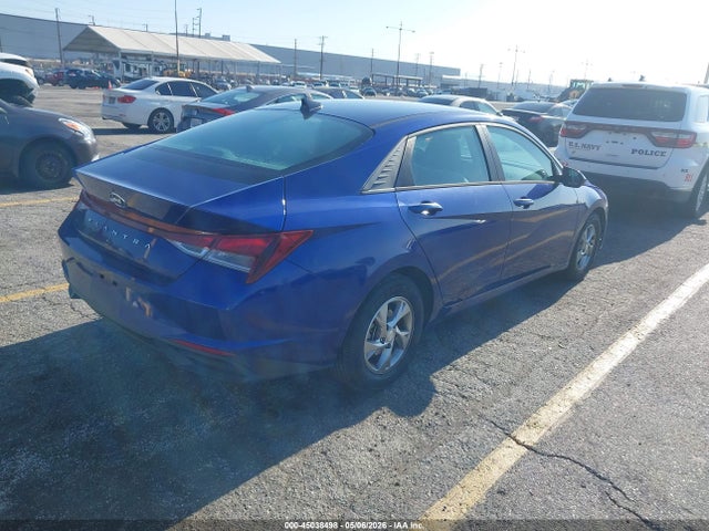 45038498 :رقم المزاد ، 5NPLL4AG7MH043167 vin ، 2021 Hyundai Elantra Se مزاد بيع