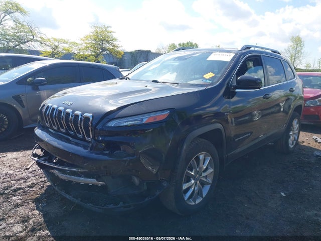 2015 Jeep Cherokee Limited მანქანა იყიდება აუქციონზე, vin: 1C4PJMDS4FW674527, აუქციონის ნომერი: 45038516