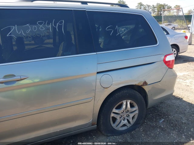 45038563 :رقم المزاد ، 5FNRL38786B023957 vin ، 2006 Honda Odyssey Ex-l مزاد بيع