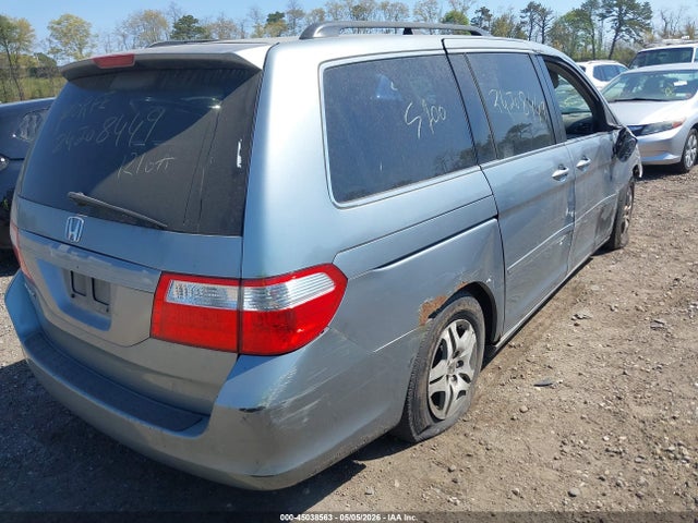 45038563 :رقم المزاد ، 5FNRL38786B023957 vin ، 2006 Honda Odyssey Ex-l مزاد بيع