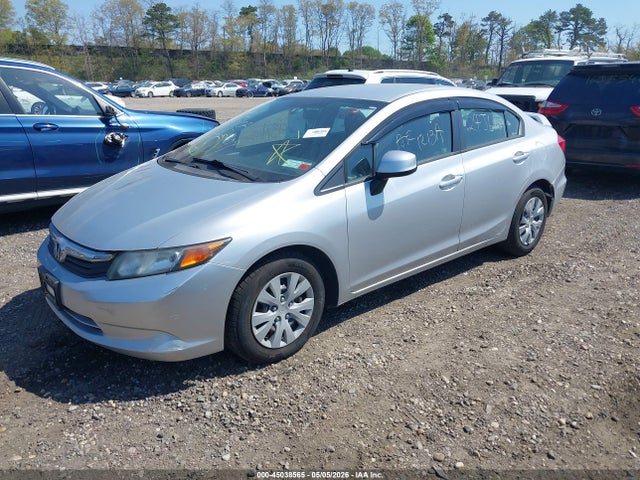 45038565 :رقم المزاد ، 2HGFB2F53CH580963 vin ، 2012 Honda Civic Lx مزاد بيع