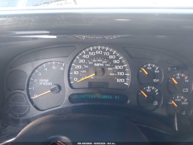 2005 Chevrolet Silverado 1500 Ls მანქანა იყიდება აუქციონზე, vin: 2GCEC13T951319255, აუქციონის ნომერი: 45038600