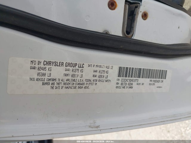 Продажа на аукционе авто 2013 Dodge Charger R/t, vin: 2C3CDXCT8DH519772, номер лота: 45038636