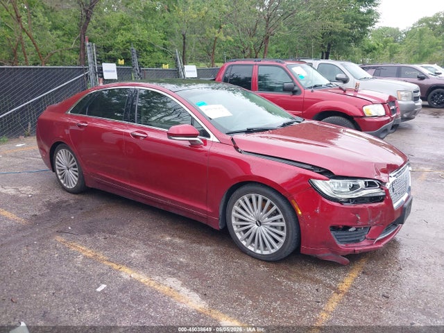 Продажа на аукционе авто 2017 Lincoln Mkz Reserve, vin: 3LN6L5FC2HR605662, номер лота: 45038649