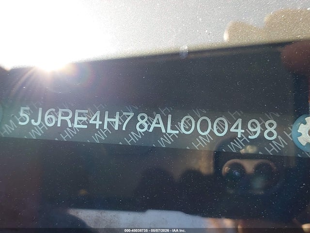 Продаж на аукціоні авто 2010 Honda Cr-v Ex-l, vin: 5J6RE4H78AL000498, номер лоту: 45038735