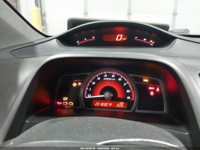 2009 Honda Civic Si მანქანა იყიდება აუქციონზე, vin: 2HGFG21559H700733, აუქციონის ნომერი: 45038749