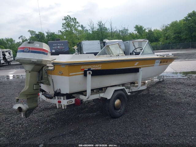 45038808 :رقم المزاد ، STR29275M748 vin ، 1974 Starcraft 15ft Boat مزاد بيع