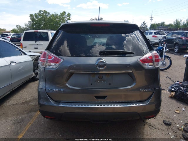 2016 Nissan Rogue Sv მანქანა იყიდება აუქციონზე, vin: KNMAT2MV7GP649406, აუქციონის ნომერი: 45038823