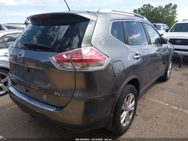 2016 Nissan Rogue Sv მანქანა იყიდება აუქციონზე, vin: KNMAT2MV7GP649406, აუქციონის ნომერი: 45038823