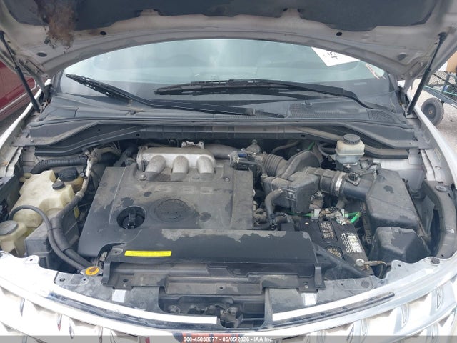 2007 Nissan Murano S მანქანა იყიდება აუქციონზე, vin: JN8AZ08WX7W636505, აუქციონის ნომერი: 45038877