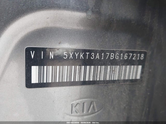 Продажа на аукционе авто 2011 Kia Sorento Lx, vin: 5XYKT3A17BG167218, номер лота: 45038886