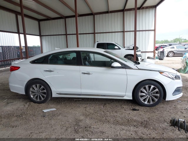 2016 Hyundai Sonata Sport მანქანა იყიდება აუქციონზე, vin: 5NPE34AF1GH432648, აუქციონის ნომერი: 45038911