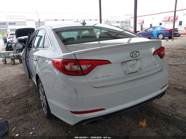 2016 Hyundai Sonata Sport მანქანა იყიდება აუქციონზე, vin: 5NPE34AF1GH432648, აუქციონის ნომერი: 45038911