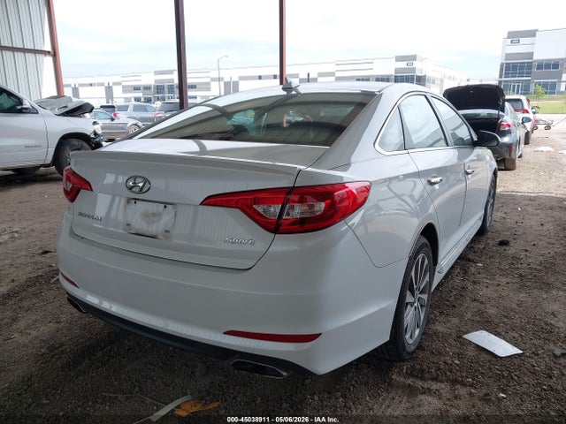 2016 Hyundai Sonata Sport მანქანა იყიდება აუქციონზე, vin: 5NPE34AF1GH432648, აუქციონის ნომერი: 45038911