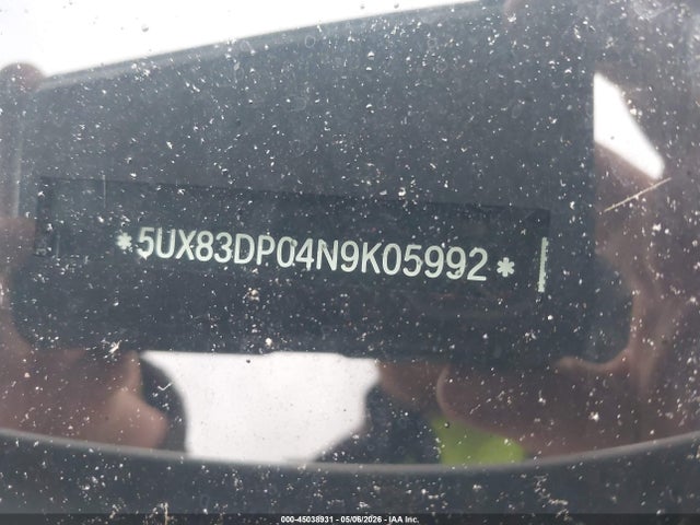 Продаж на аукціоні авто 2022 Bmw X3 M40i, vin: 5UX83DP04N9K05992, номер лоту: 45038931