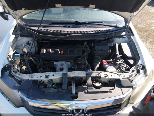 45039012 :رقم المزاد ، 19XFB2F55CE389829 vin ، 2012 Honda Civic Lx مزاد بيع
