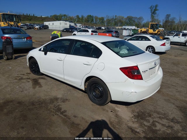 45039012 :رقم المزاد ، 19XFB2F55CE389829 vin ، 2012 Honda Civic Lx مزاد بيع