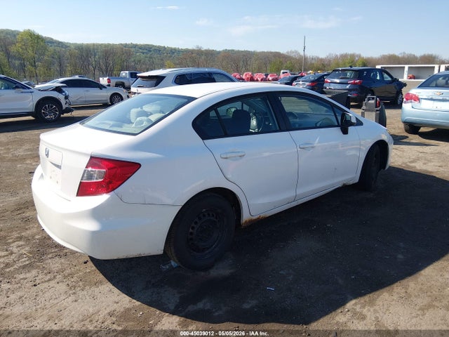 45039012 :رقم المزاد ، 19XFB2F55CE389829 vin ، 2012 Honda Civic Lx مزاد بيع