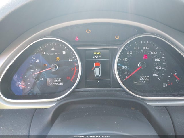 Aukcja sprzedaży 2015 Audi Q7 3.0t Premium, vin: WA1LGAFE0FD024778, numer aukcji: 45039120