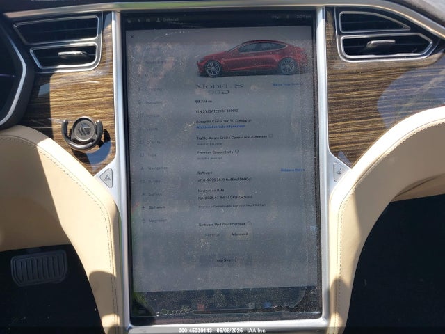 2016 Tesla Model S 60d/70d/75d/85d/90d მანქანა იყიდება აუქციონზე, vin: 5YJSA1E2XGF131440, აუქციონის ნომერი: 45039143