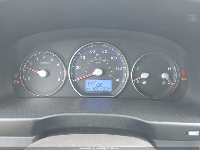 2010 Hyundai Santa Fe Gls მანქანა იყიდება აუქციონზე, vin: 5NMSGDAB3AH416007, აუქციონის ნომერი: 45039214