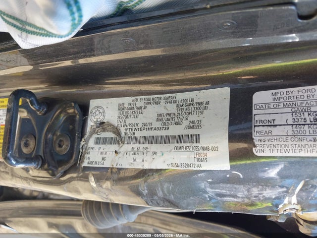 Aukcja sprzedaży 2017 Ford F-150 Xlt, vin: 1FTEW1EP1HFA03739, numer aukcji: 45039289